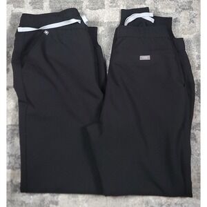 Figs Med Scrubs Men's Black Joggers Technical Collection Sz SMALL LOT OF 2